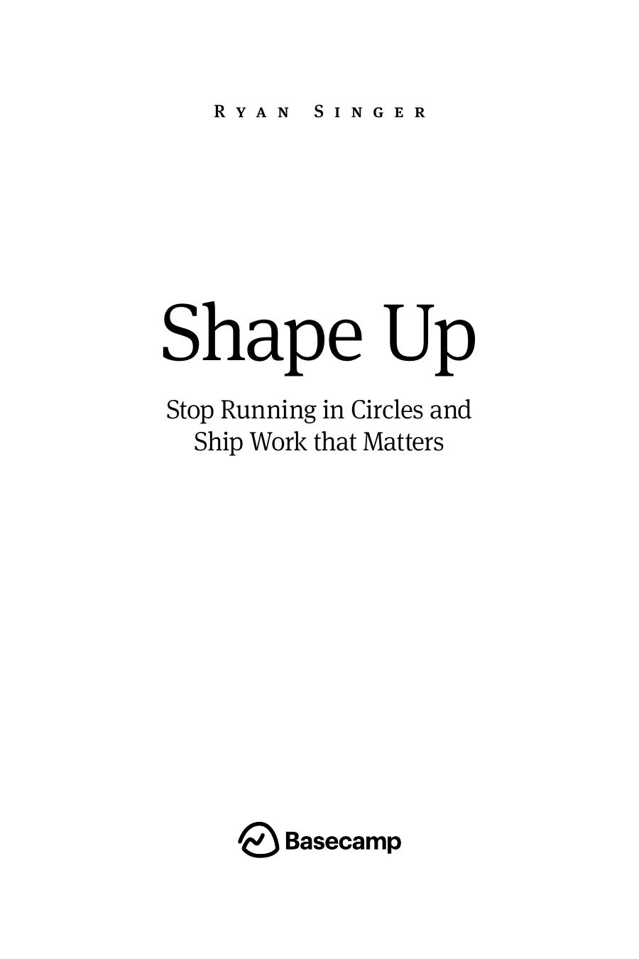 Shape Up