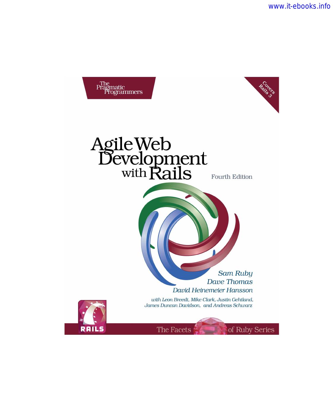 Agile Web Development with Rails