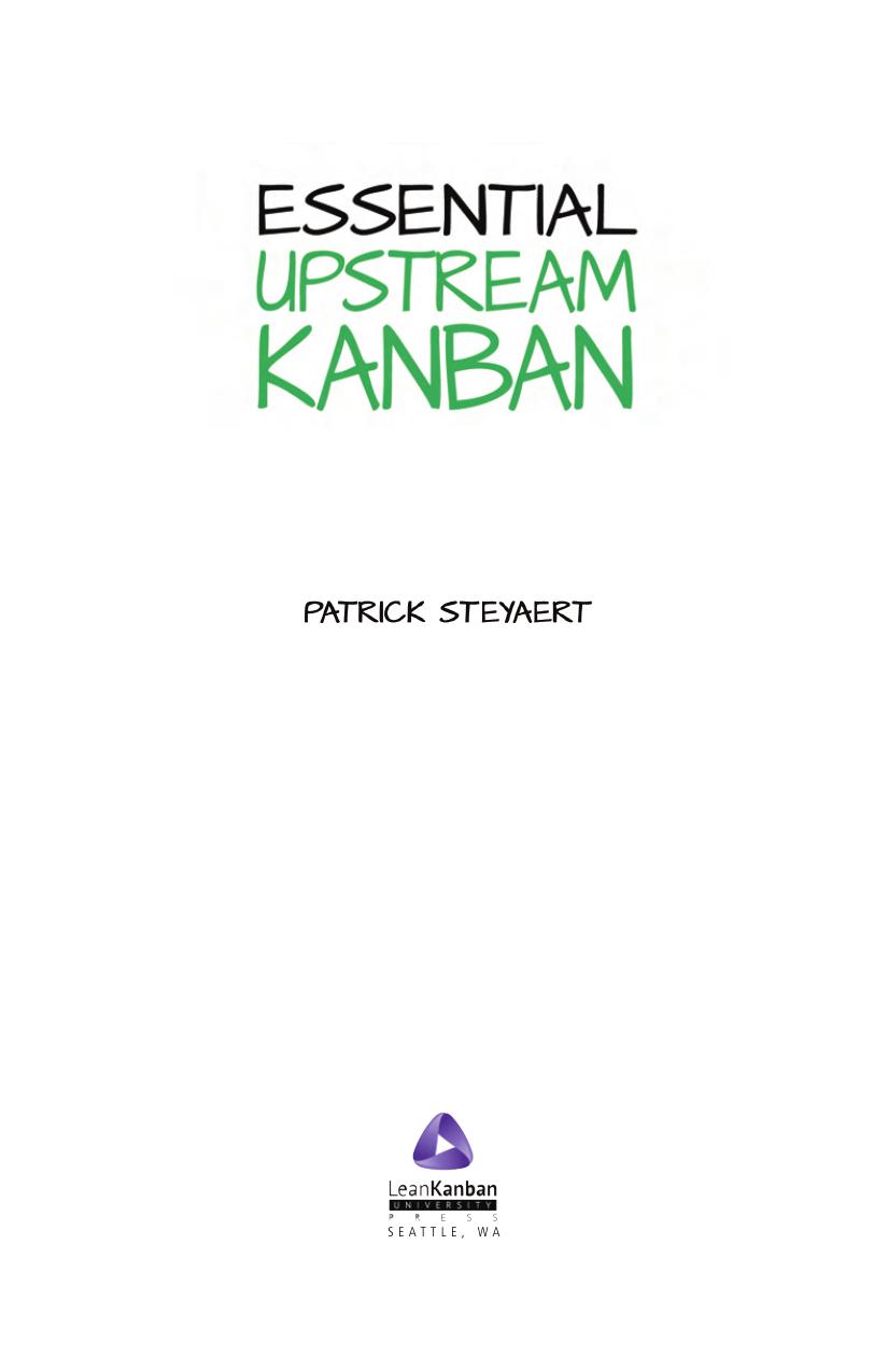 Essential Upostream Kanban